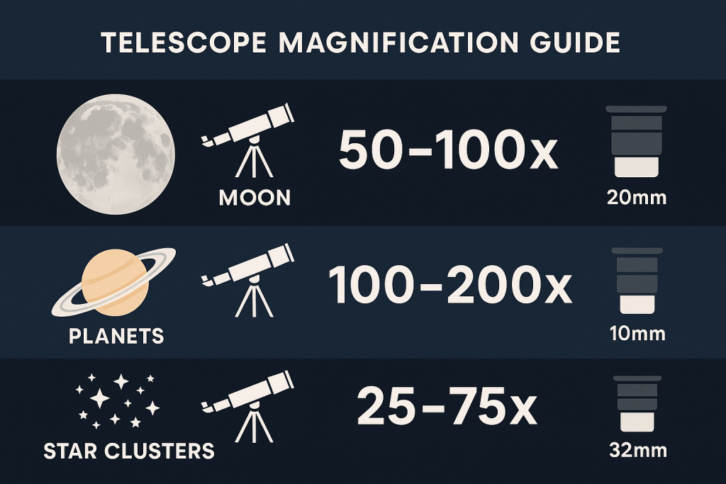magnification guidelines
